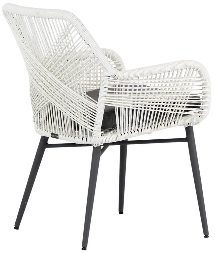 Tuinstoel Wicker Wit Lifestyle Garden Furniture Advance whitewash