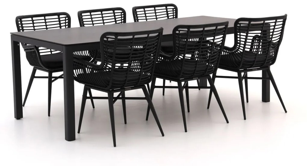 Diningset Intenso  | 6 personen | Tuinset kunststof | 7-delig | Kees Smit Tuinmeubelen