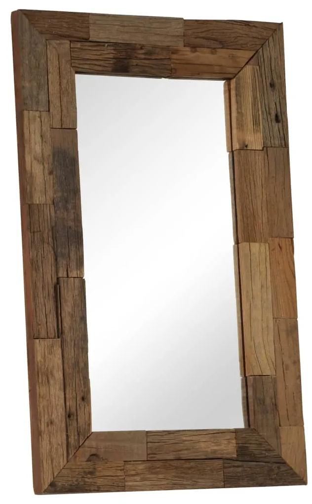 vidaXL Spiegel 50x80 cm massief gerecycled hout