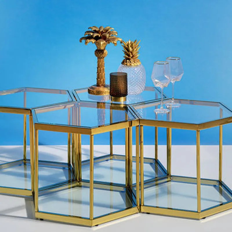 Ananas Glas En Goud