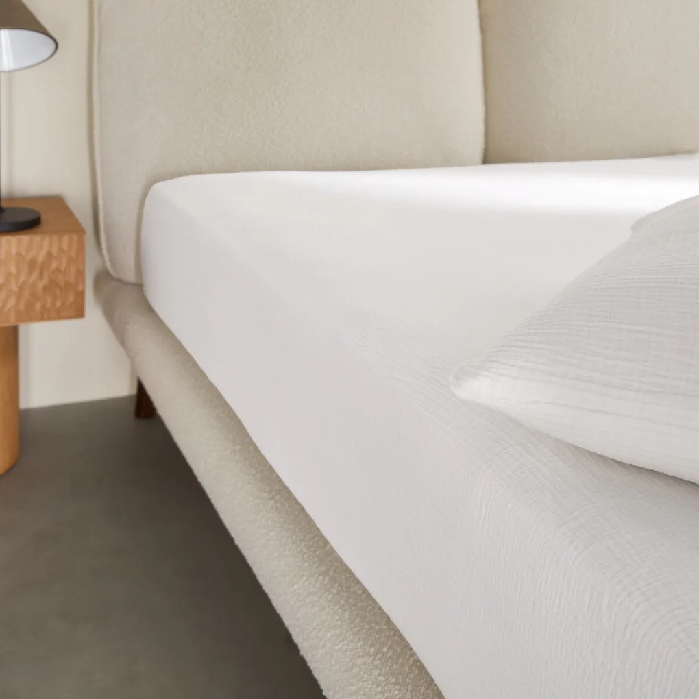 Hoeslaken in biologisch tetra, Yafa