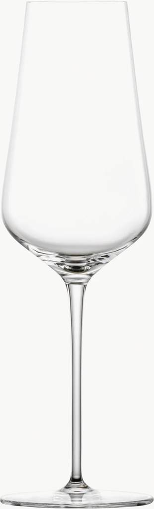 Set van 2 handgemaakte champagneglazen Duo