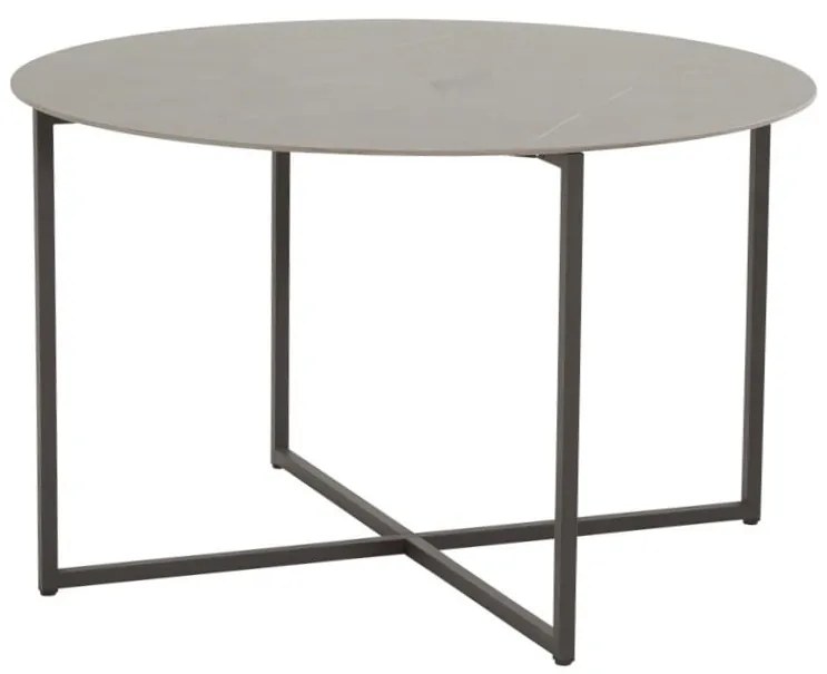 Showroommodel Quatro dining tuintafel 120 cm rond antraciet 4-Seasons Outdoor