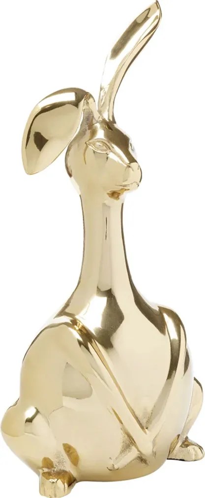 Goud Konijn Beeld 37 Cm