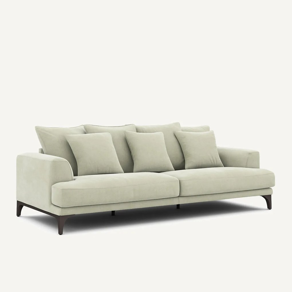 3- of 4-zits bank, in stonewashed fluweel, ARMENTO