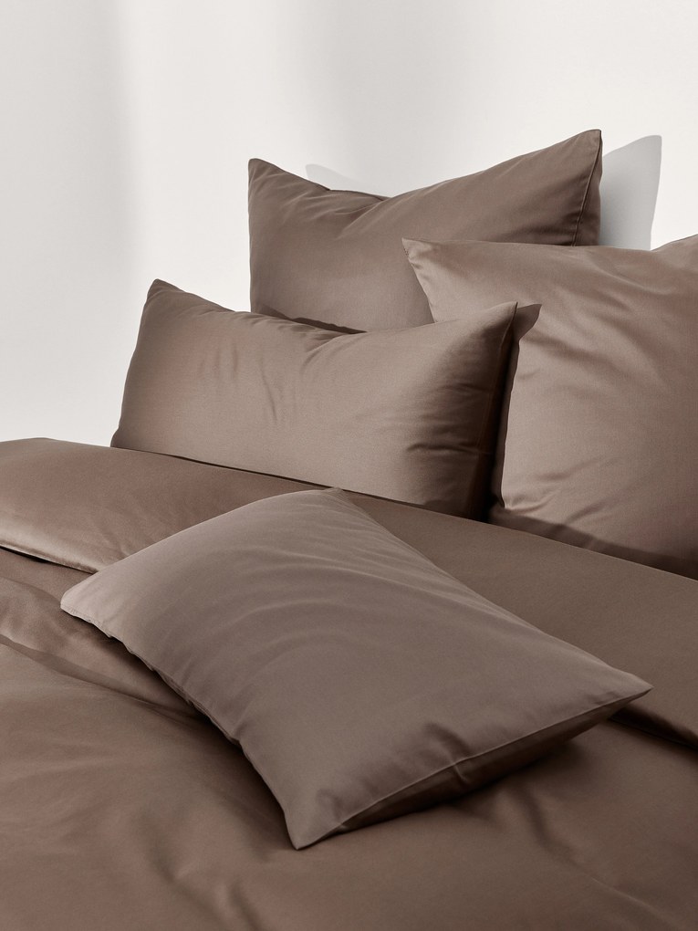 Katoensatijnen dekbedovertrek Comfort