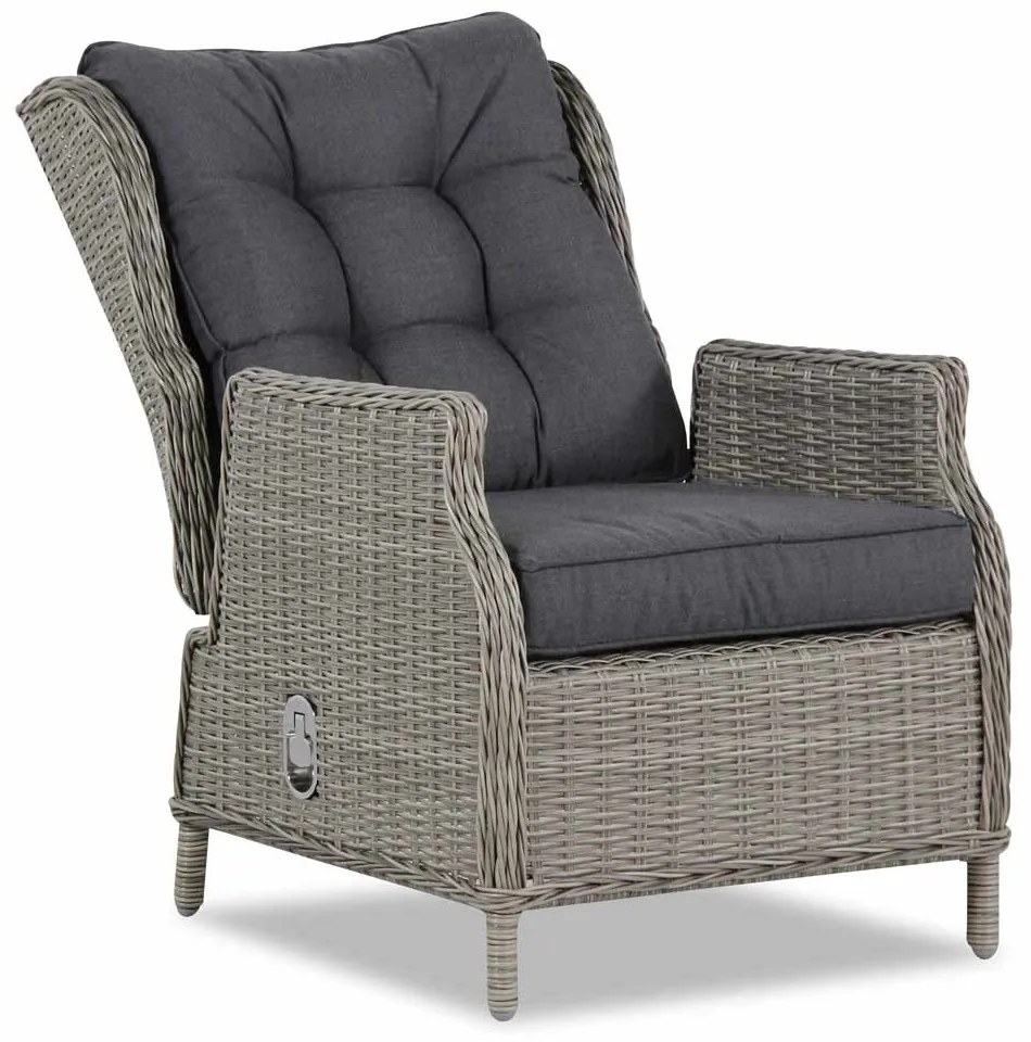 Loungeset 6 personen Wicker Grijs  Garden Collections New Castle