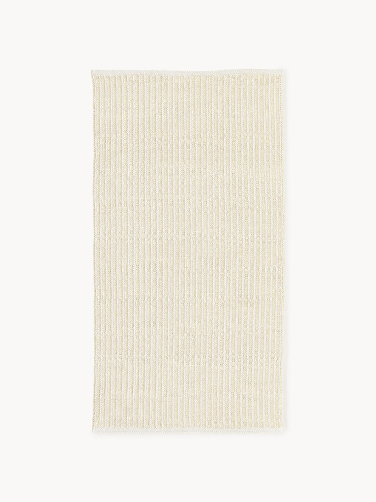 Gestreept indoor & outdoor vloerkleed Turner, handgeweven