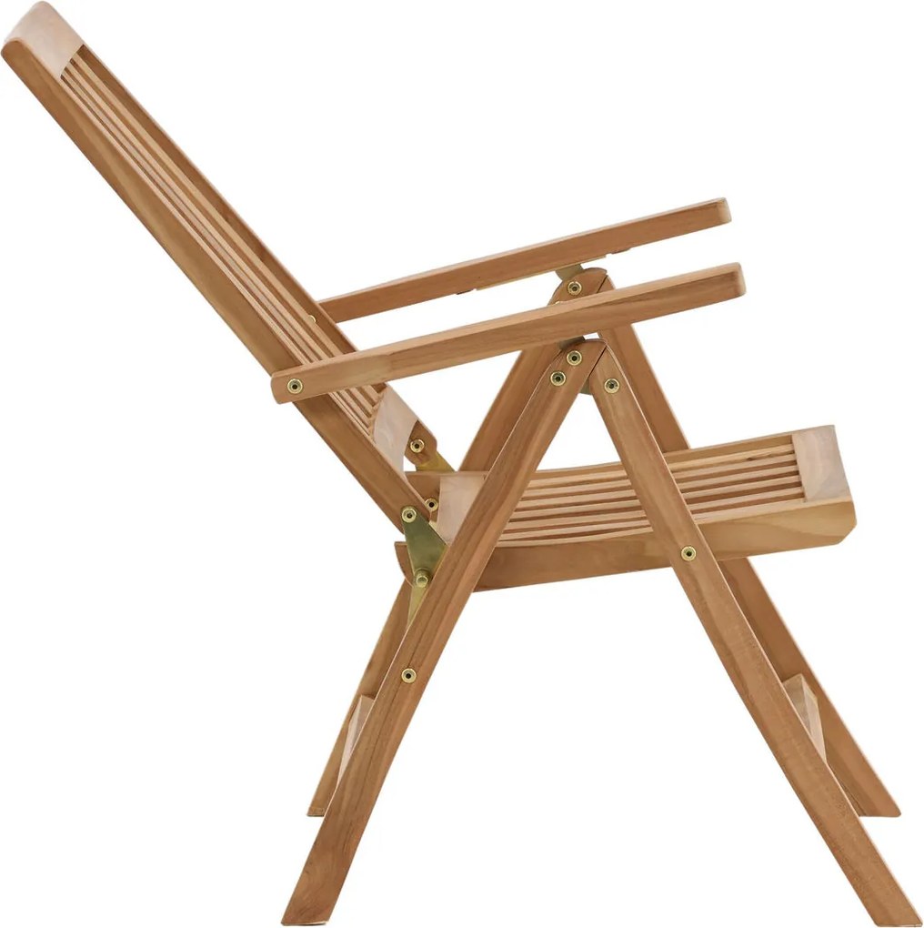 Garden Interiors tuinstoel-woody-verstelbaar-teak-5-standen-the-outsider