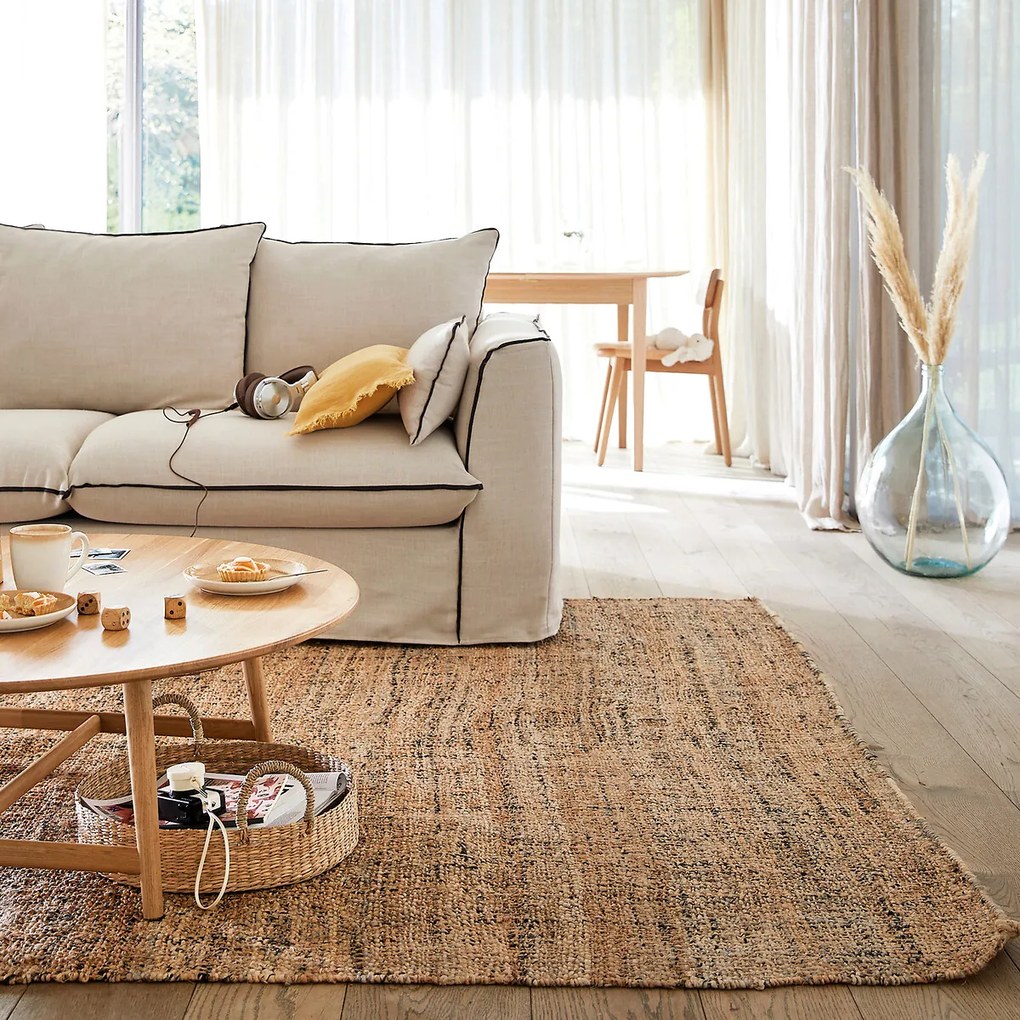 Vloerkleed in jute, Saya