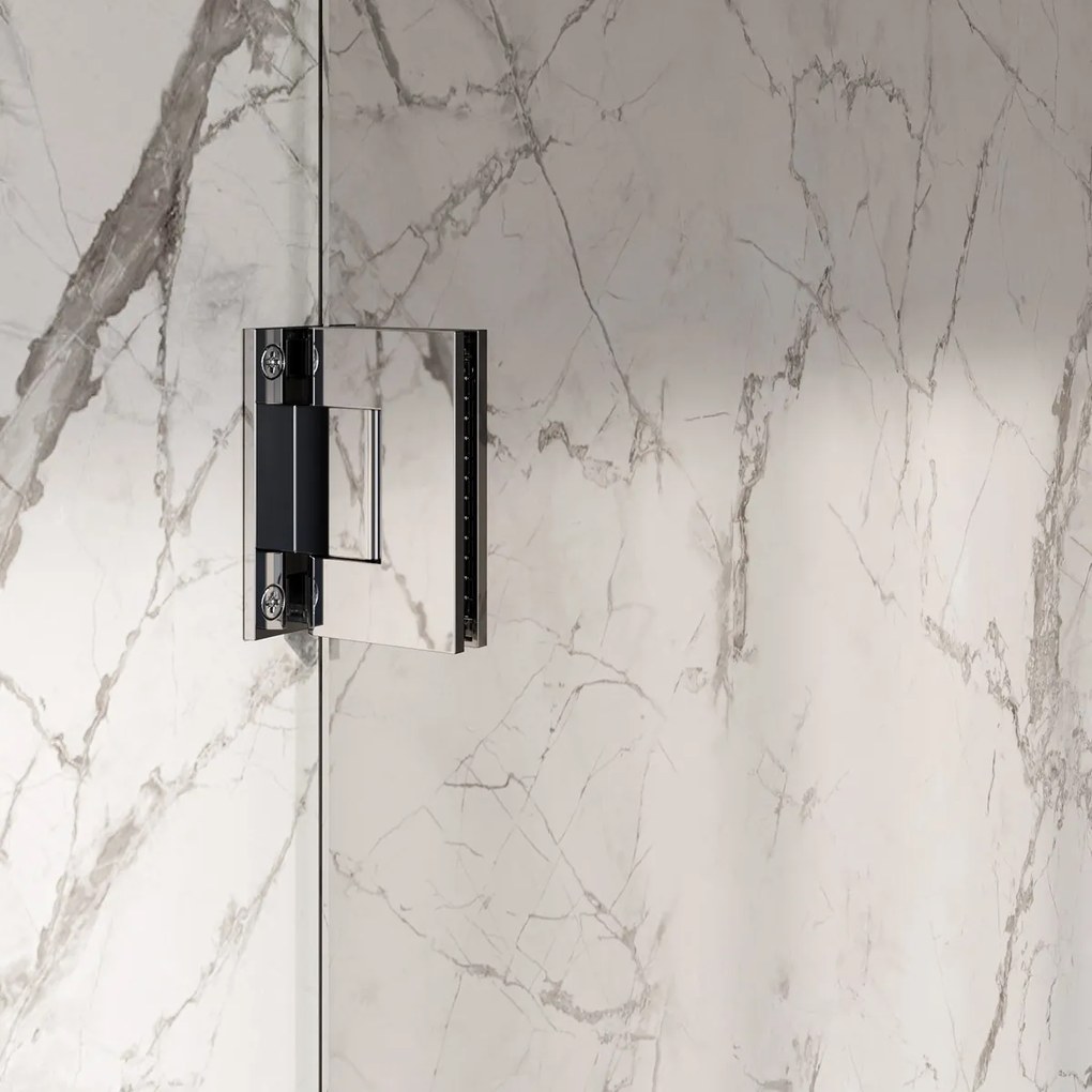 Brauer Void Carving profielloze douchecabine 80x120cm chroom