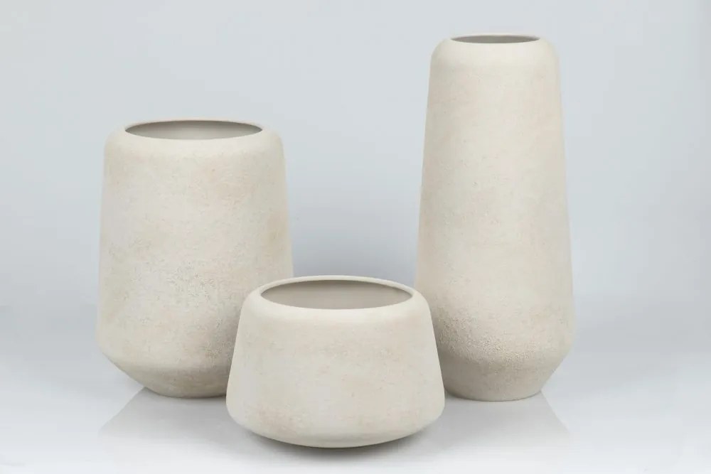 Bloempot wit – bloempot Marbella, middel – bloempot wit