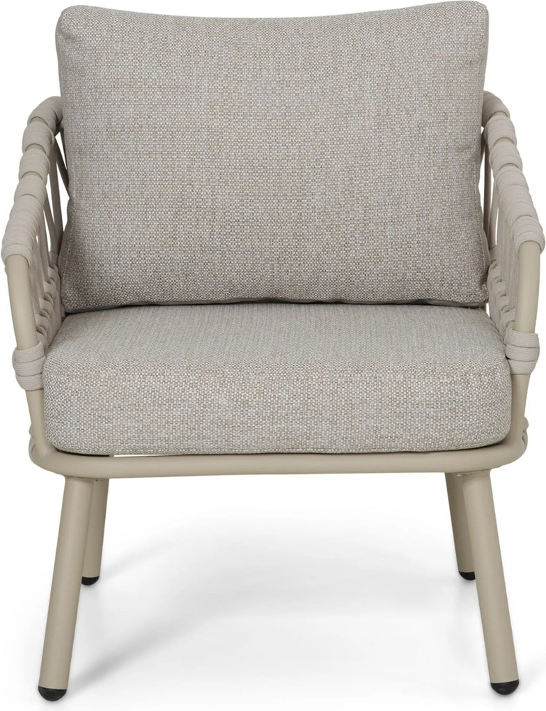 Stoel en Bank Loungeset Rope Zand/Beige Coco Serra