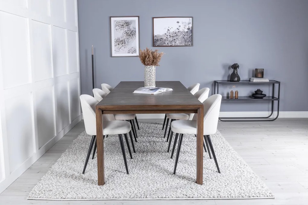 Jörn Uitschuifbare Eettafel - Lena - 170/250x95 cm - Eiken - Jörn