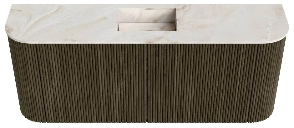 Mondiaz Joya DLux 105cm toiletmeubel ronding links/rechts shadow met wastafel faye midden 1 kraangat frappe