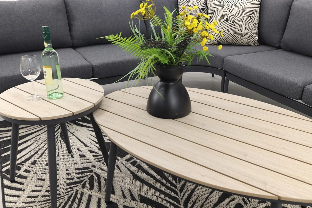 Bali loungeset met Margriet loungetafels - 3-delig - Garden Impressions OP=OP