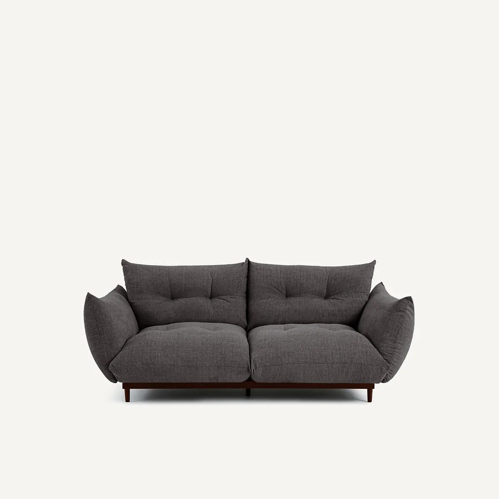 Compacte 3-zitsbank van gevlochten polyester, VITORIA