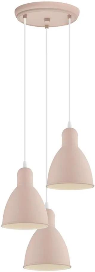 EGLO hanglamp Priddy-p - roze - Leen Bakker