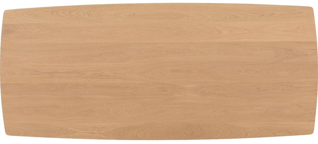 Goossens Excellent Eettafel Uniek, Semi rechthoekig 240 x 100 cm