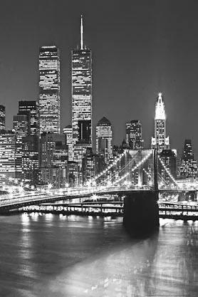 HOME AFFAIRE fotobehang »Brooklyn Bridge«, 183x254 cm