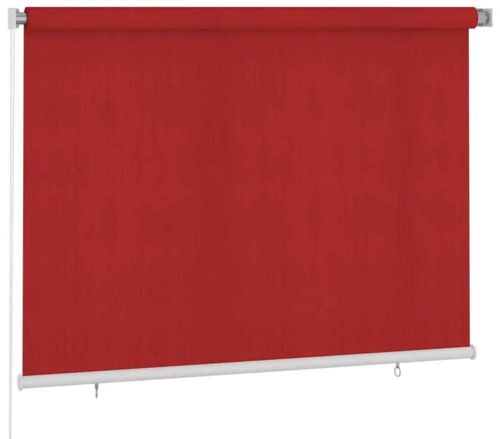 vidaXL Rolgordijn voor buiten 200x140 cm rood