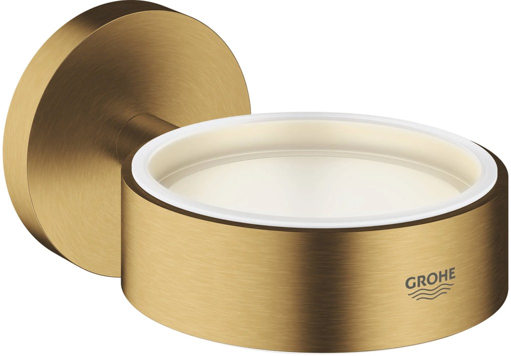 Grohe Essentials Zeepschaal met houder 7,2x10,7x5,4 cm Cool Sunrise Geborsteld