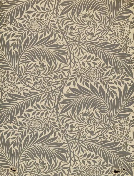 Kunstreproductie Larkspur, wallpaper design, 1872, Morris, William