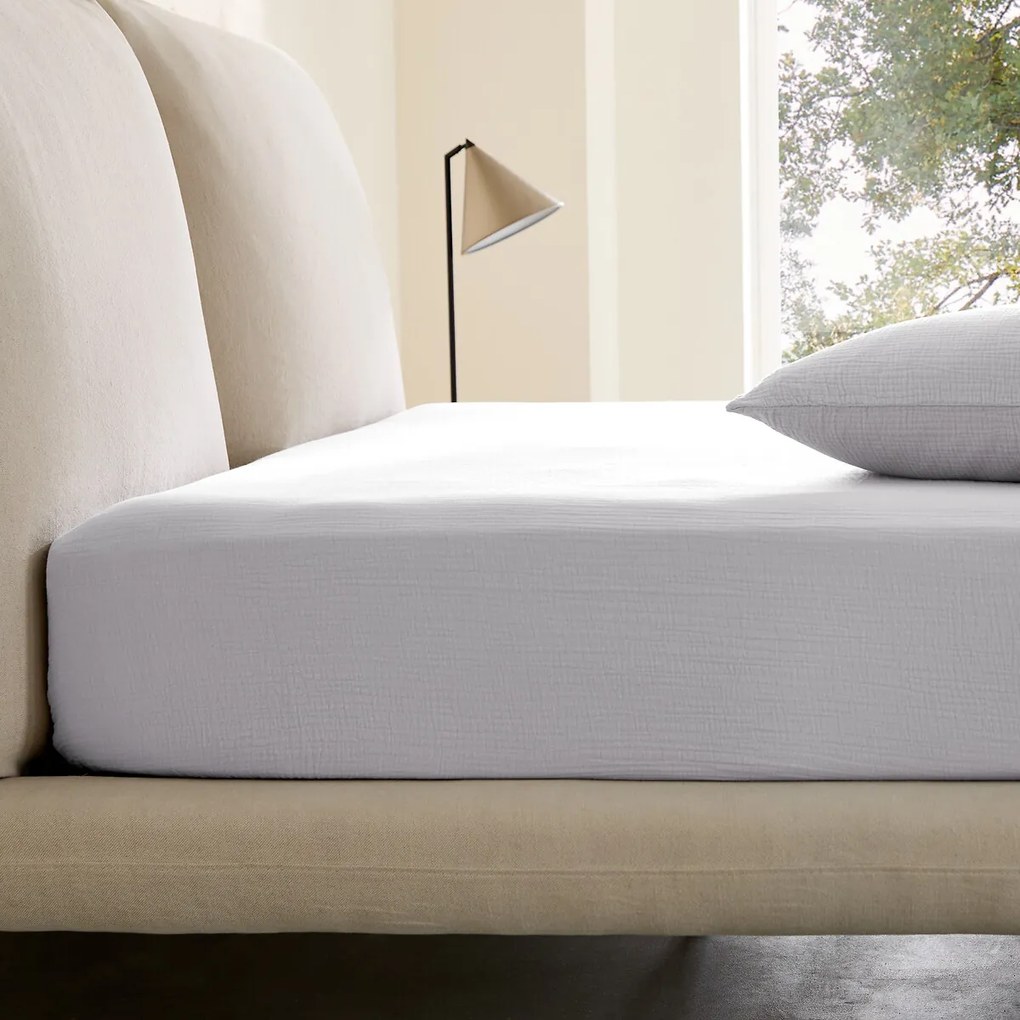 Hoeslaken in biologisch tetra, Yafa