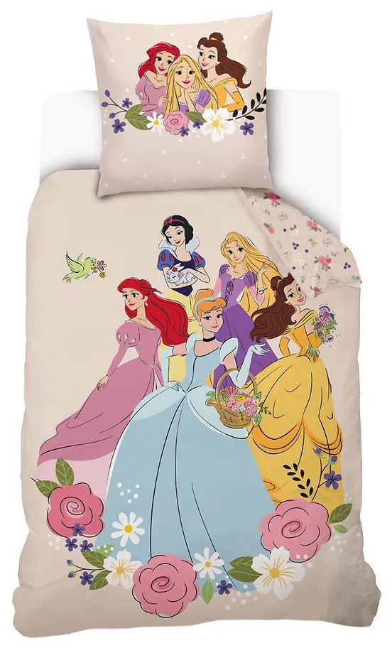 Bedset in katoen, Princesse Flowers