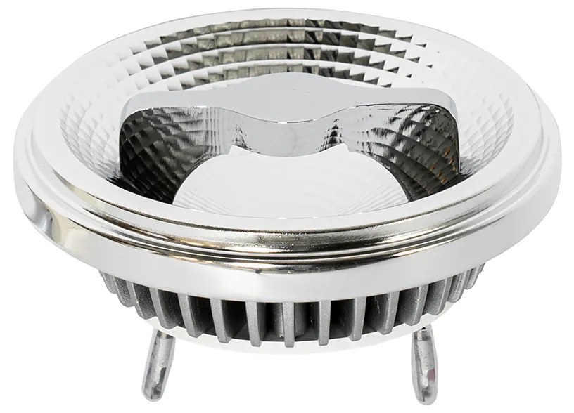 Set van 5 G53 dimbare LED lamp AR111 12W 600 lm 2700K