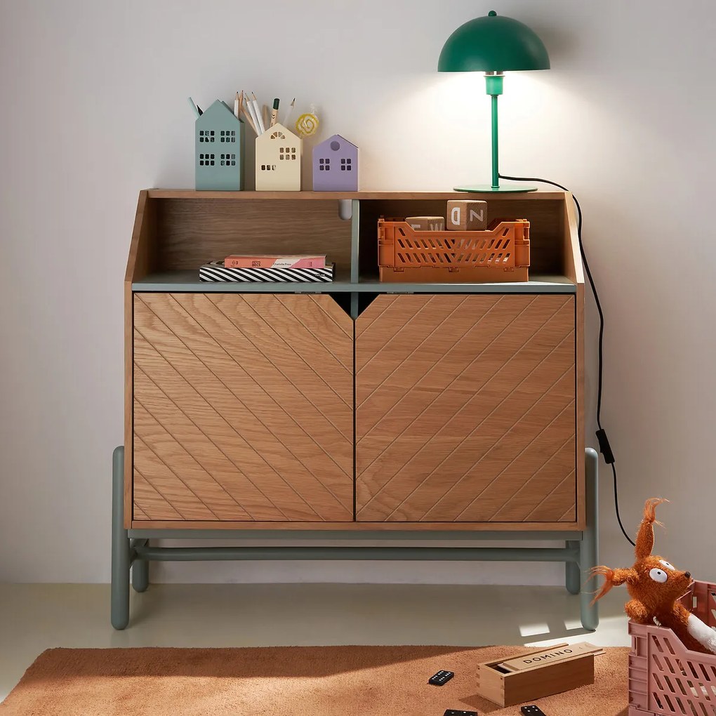 Lage boekenkast voor kinderen, Waldo