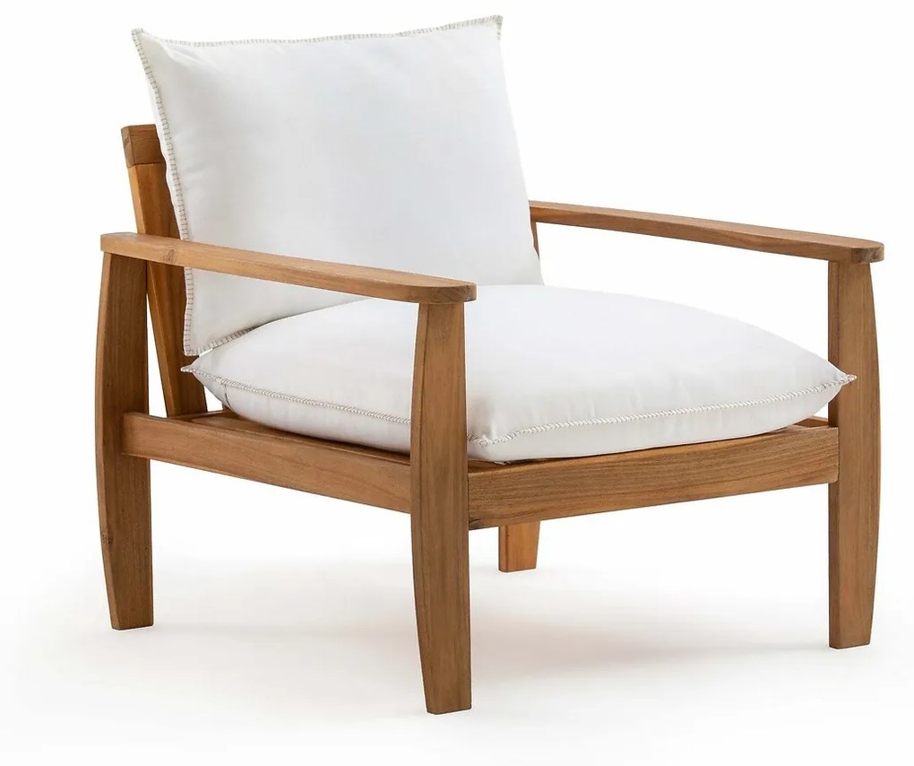 Fauteuil voor de tuin in acacia, Nellia