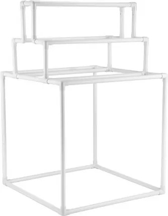 VEVOR PVC handdoekhouder 8 stangen buiten, vrijstaande handdoekhouder voor zwembadhanddoeken, droogrek voor dekbedden binnen en buiten, ideaal voor badkamer en spa, wit