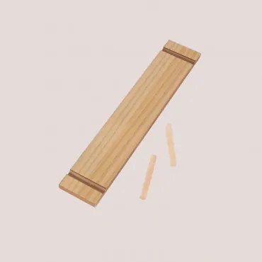 Geperforeerde plaat in MDF (90x60 cm) Cambir Plank (55 cm) - Sklum