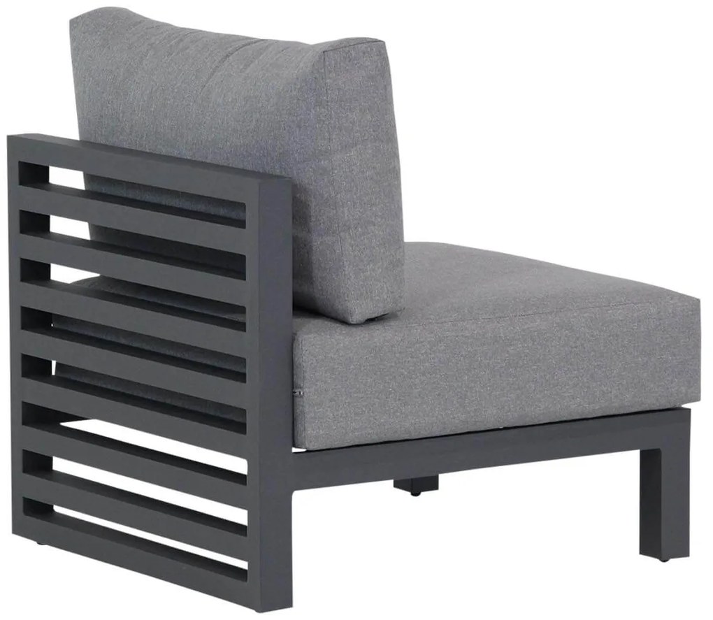 Hoek loungeset 3 personen Aluminium Grijs  Santika Furniture Santika Jaya