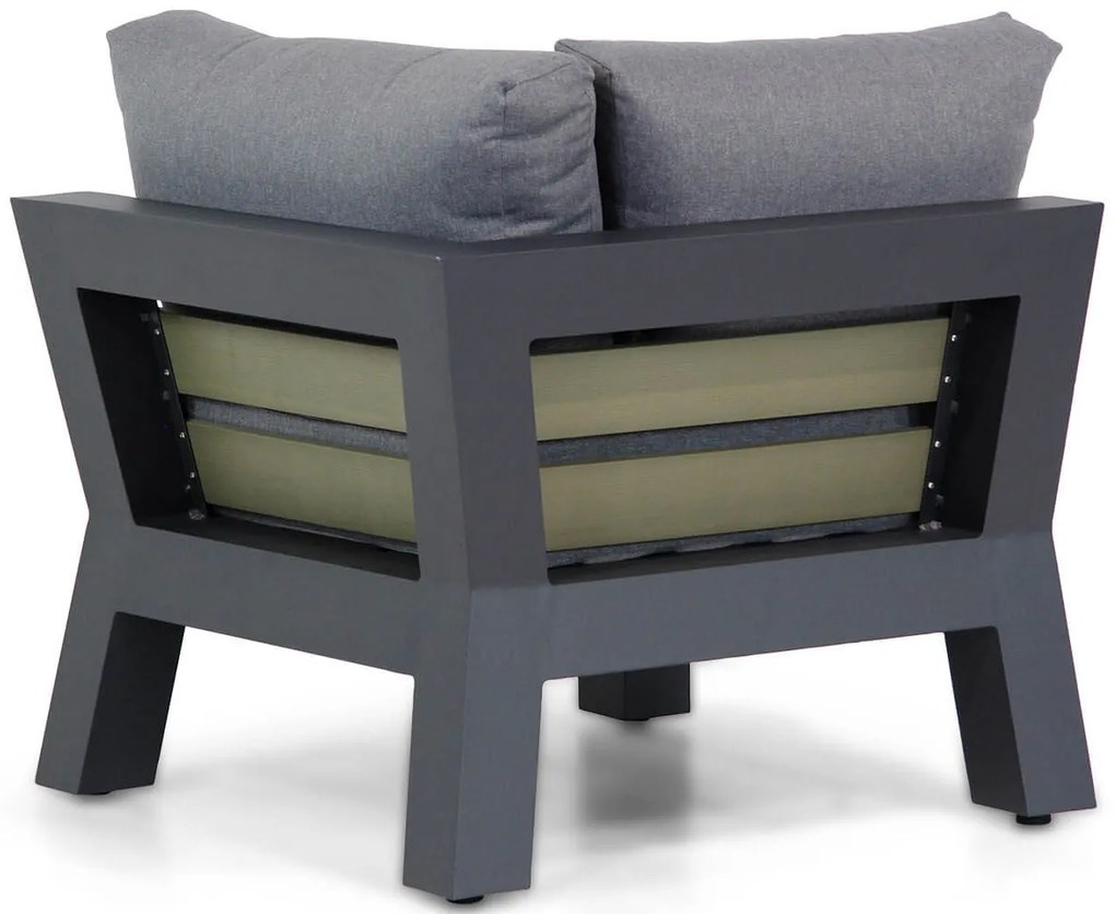Hoek loungeset  Aluminium Grijs 5 personen Santika Furniture Santika Yovita