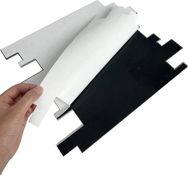 Zelfklevende Steenstrip Tegelstrook Beige - 29.8 cm x 29.6 cm x 0.40 cm | 0.5 kg | Paneli zelfklevende steenstrips