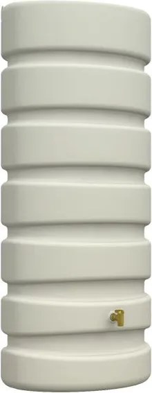 4Rain classic zand - Regenton muurmodel - 60x80x192cm - 650 liter