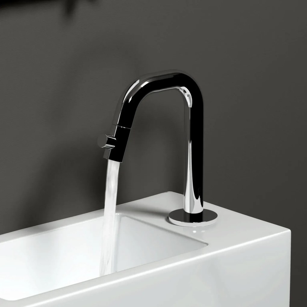 Clou Kaldur fonteinkraan rechts chroom