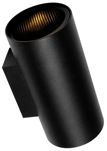 Design ronde wandlamp zwart - Sab Honey