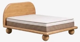 Bicheno Mangohouten Bed Mangohout & 160 X 200 Cm & 160 X 200 - Benoite - Sklum
