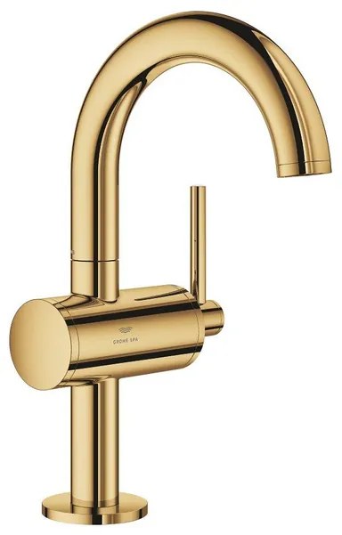 Grohe Atrio M-size wastafelmengkraan cool sunrise 24363GL0