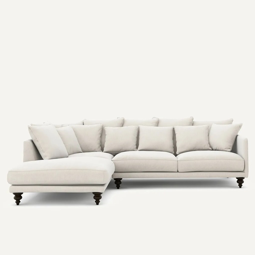 Chenille fluwelen hoekbank, Lazare