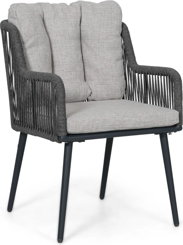 Tuinset 6 personen 240 cm Rope Grijs Lifestyle Garden Furniture Tivoli/Brookline