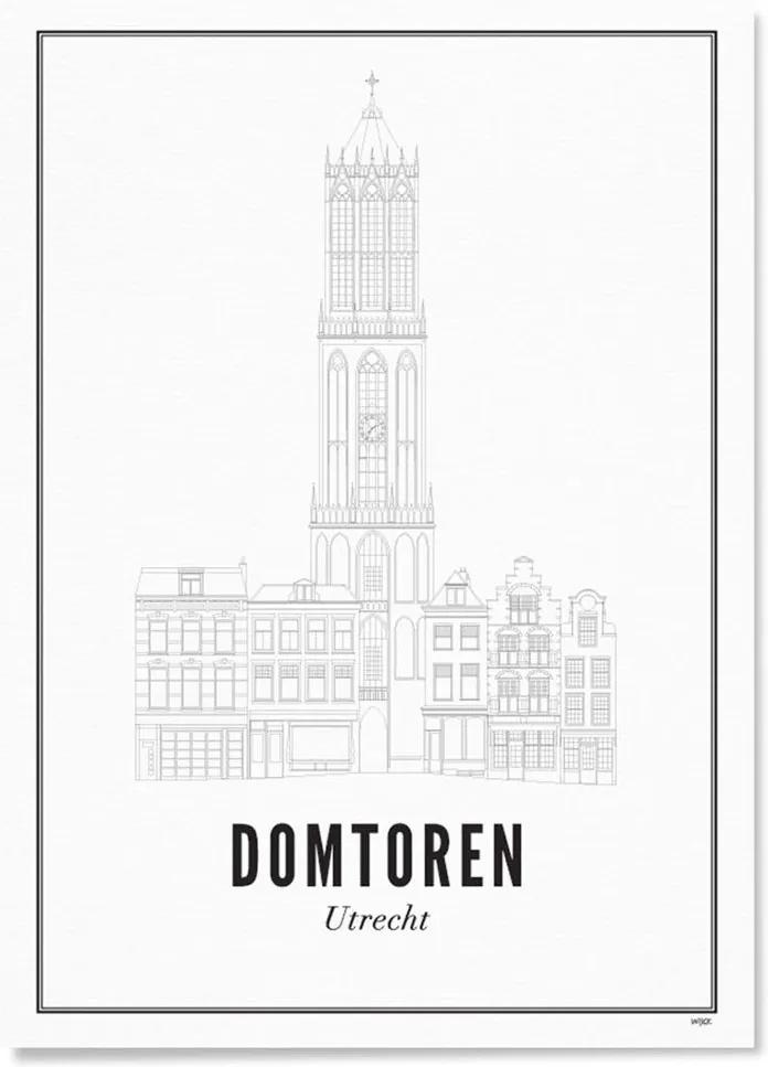 WIJCK- Utrecht Domtoren print