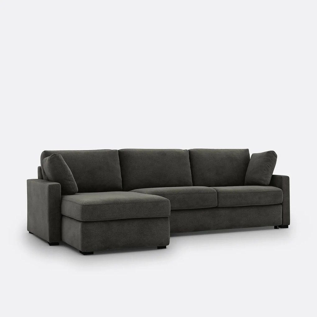 Hoekslaapbank van structuurstof Comfort BULTEX®, Timor