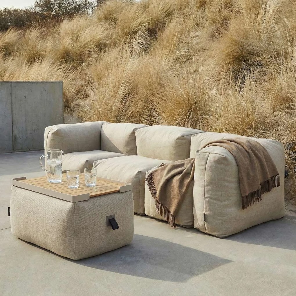 Soft Zitzak Outdoor Pouf - Kirra Sand