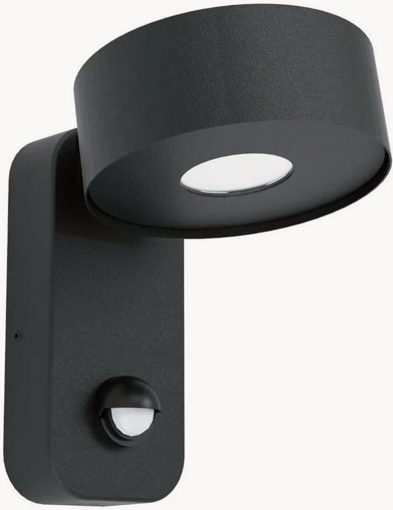 Outdoor LED-wandlamp Palosco met bewegingssensor