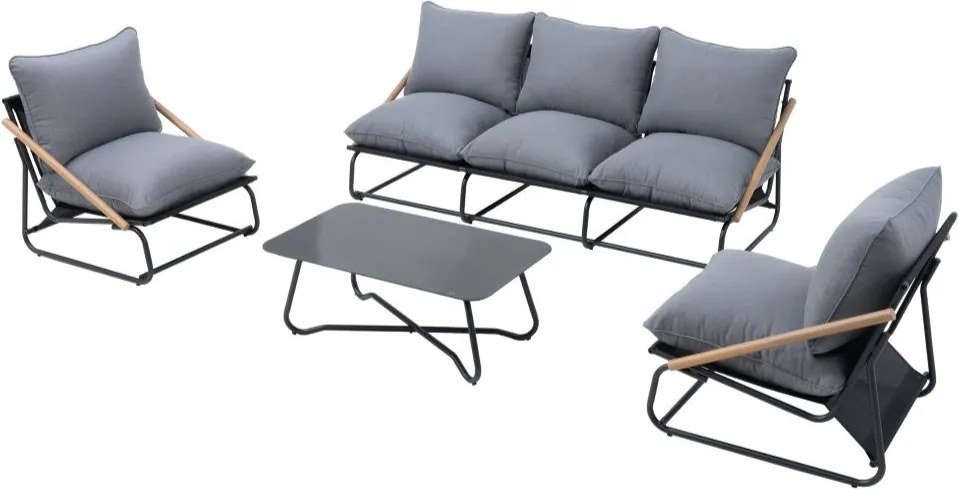 Osuna Garden Point antraciet tuinset