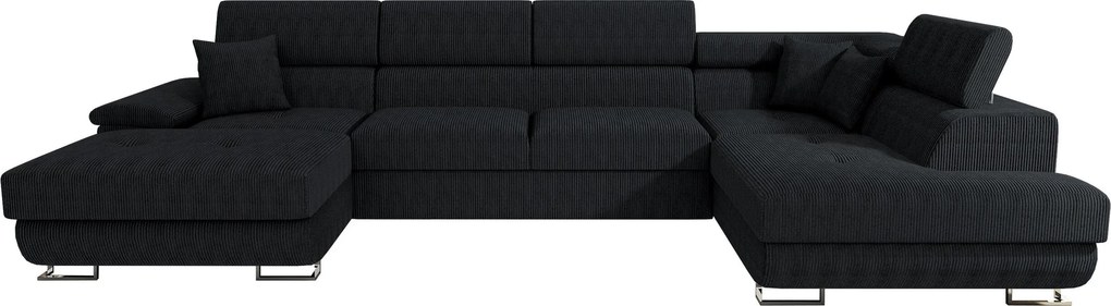 Hoekbank Comfivo Ruta, Aanwezig, Aanwezig, 345x202x71cm, 188.5 kg, Poten: Metaal, Kunststof